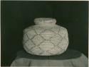 Studio shot of Basket collected by Captain William Phelps in 1841