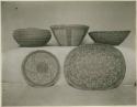 Baskets in private collection of L. W. Jenkins, Salem
