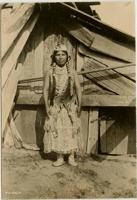 Portrait of Yurok Woman