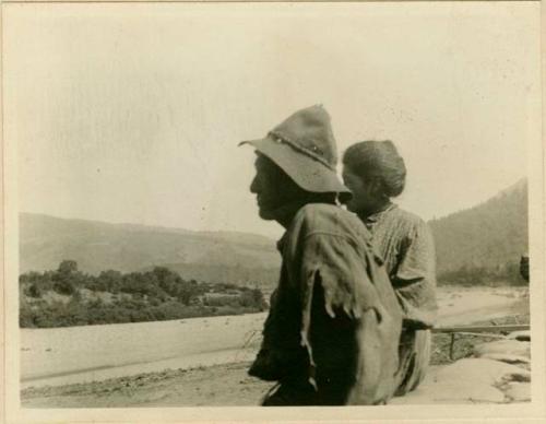 Old Sonorson, Hupa Indian man