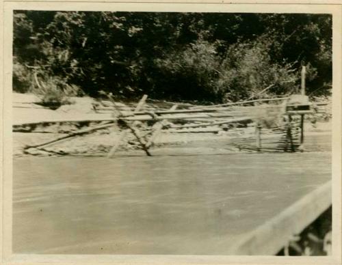 Fish traps on Trinity River