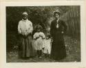 Mrs. Lucy Jerry and Mrs. Emily Triff, and children