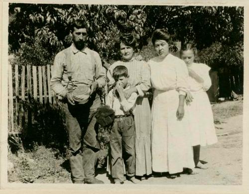 Mrs. Hickox and her family