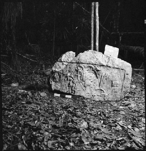 Stela 4 at La Honradez