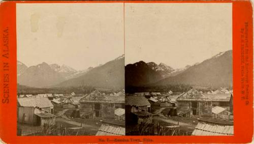 View of buildings in Sitka
