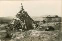 Tepee in Kam Loope, British Columbia