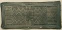 Blanket with geometrical designs, collected by J. B. McKay, Yale 1866