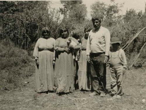 Charles and Sarah Guntner; Nora and Molly Pick, and Hugh Millers boy