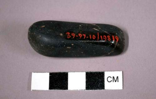 Long oblong pebble