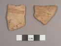 Paso Danto Incised Potsherds: Variety Unspecified