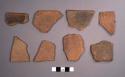 Garbutt Creek Red Potsherds: Variety Unspecified (Brown Interior)