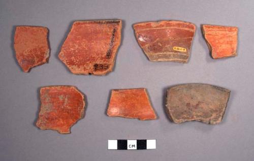 Dolphin Head Red Potsherd: Dolphin Head Variety