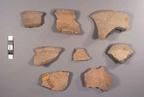 Cayo Unslipped Potsherds: Cayo Variety, Black-paste