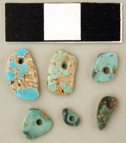 Small turquoise pendants