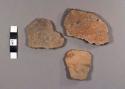 Tu-tu Camp Striated Potsherds: Variety Unspecified, Appliqued