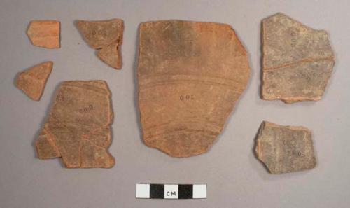 Reforma Incised Potsherds: Variety Unspecified, Fluted