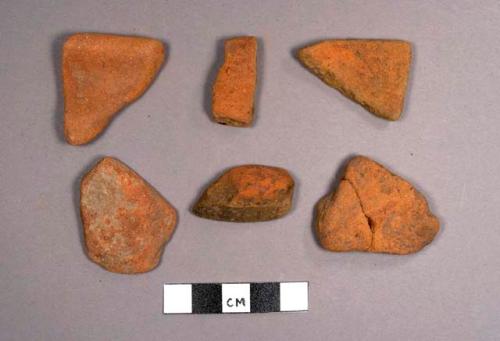 Aguacate Orange Potsherds