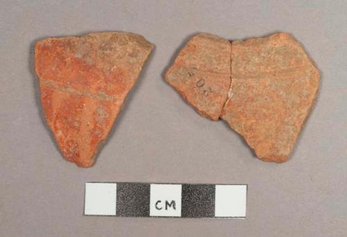 Reforma Incised Potsherds: Mucnal Variety