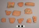 Pinola Creek Incised Potsherds: Pinola Creek Variety