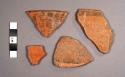 Gavilan Black-on-orange Potsherds: Gavilan Variety