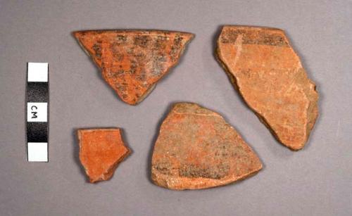 Gavilan Black-on-orange Potsherds: Gavilan Variety