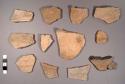 Socotz Striated Potsherds: Variety Unspecified - white-appliqued