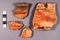 Dos Arroyos Orange-polychrome Potsherds: Varieties A & H