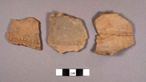 Zibal Unslipped Potsherds: Zibal Variety - red-appliqued