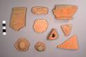 Aguacate Orange Potsherds: Aguacate Variety