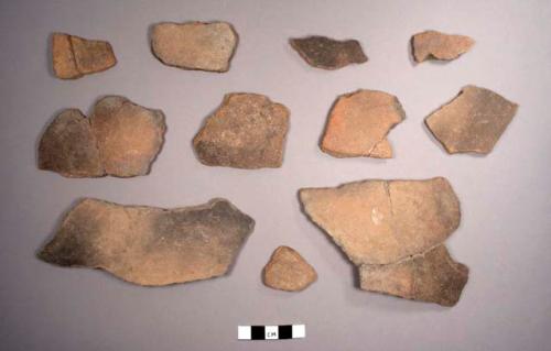 Jocote Orange-brown Potsherds: Ambergris Variety?