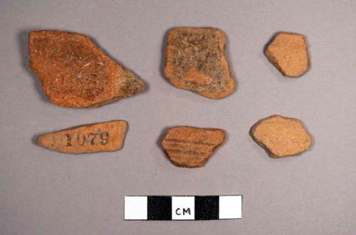 Jocote Orange-brown Potsherds: C-3 (Incised) Initially