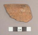 Jocote Orange-brown Potsherd: Brown B-3 Applique Variety