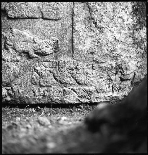 Detail of Lintel 57 at Yaxchilan