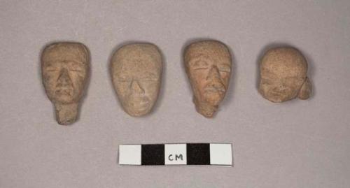 Pottery heads