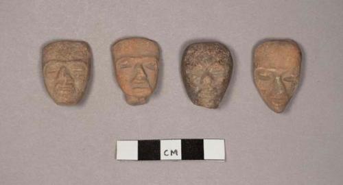 Terra cotta heads