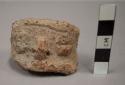 Fragment of pottery figurine