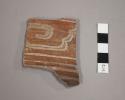 Potsherds with deep wide incising