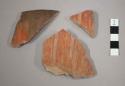 Grooved potsherds - light; Type V