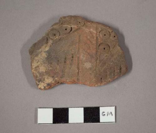 Incised ware potsherd