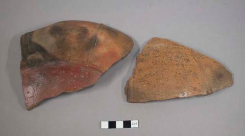 Restored potsherd