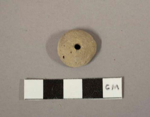 Pottery spindle whorl