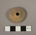 Spindle whorl, terra cotta