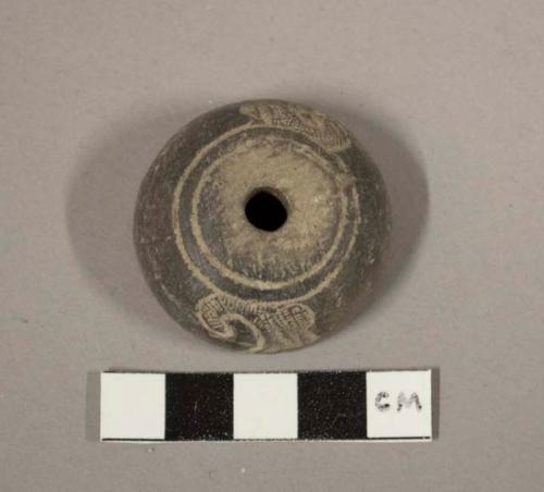 Spindle whorl, pottery