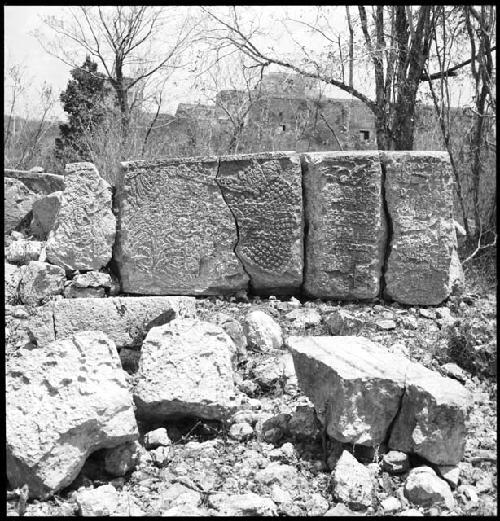 Stela 11 at Uxmal