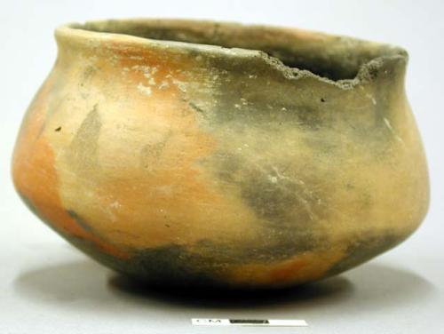 Ceramic jar, flaring rim