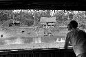 Dr. A. A. Gerbrands leaning out of a window at his house at Ammanamgai