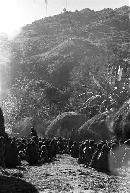 View of Abulupak, looking toward the Tukumba, in the morning after Yonokma's funeral