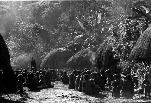 View of Abulupak, looking toward the Tukumba, the morning after Yonokma's funeral