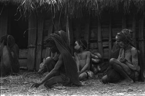 Women mourning at Yonokma's funeral