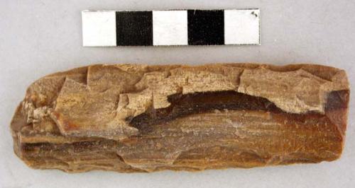 Chipped stone edge tool, biface